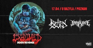 Koncert Grind Over Europe II: Exhumed, Rotten Sound / 17.04 / Poznań - 17-04-2018