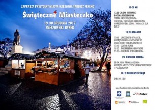 Koncert Świąteczne miasteczko w Rzeszowie - 19-12-2017