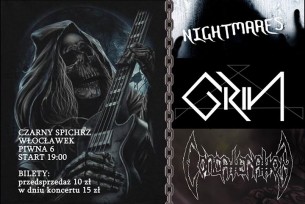 Koncert Nightmares Grin Concatenation we Włocławku - 05-01-2018