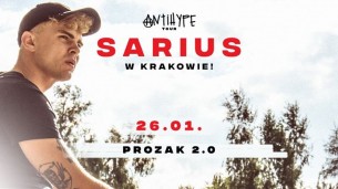 Koncert Sarius w Krakowie! - 26-01-2018