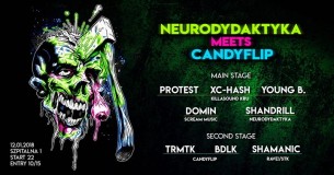 Koncert Neurodydaktyka meets Candyflip / DnB / Hardcore w Krakowie - 12-01-2018