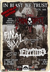 Koncert In Blast We Trust Vol 666 Christmas Edition! we Włocławku - 22-12-2017