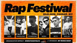 Bilety na Rap Festiwal Poznań - 2 urodziny Ticketos.pl