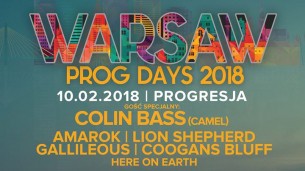 Koncert Warsaw Prog Days 2018 | 10.02 "Progresja" w Warszawie - 10-02-2018
