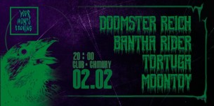 Koncert Doomster Reich \ Tortuga \ Bantha Rider \ Moontoy w Warszawie - 02-02-2018