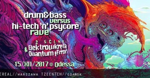 Koncert Elektrowkręta x Quantum tError: drum'n'bass vs hi-tech & psycore w Warszawie - 15-12-2017