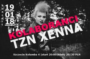 Koncert Tzn Xenna & Kolaboranci /19.01.18/ Szczecin Kolumba 4 - 19-01-2018