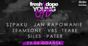 Koncert Fresh 𝙉 Dope Young Cats // Gdańsk - 23-02-2018
