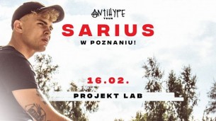 Koncert Sarius w Poznaniu! - 16-02-2018