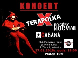Koncert: Terapolka / Cabana / Do Góry Nogami w Katowicach - 27-01-2018