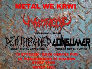 Koncert METAL WE KRWI w Krakowie - 19-01-2018