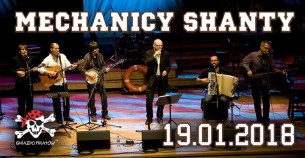 Koncert Mechanicy Shanty w Gnieździe Piratów w Warszawie - 19-01-2018