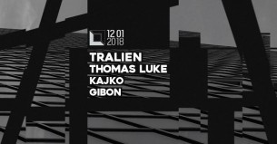 Koncert Tralien / Thomas Luke / Kajko / Gibon w Gdyni - 12-01-2018