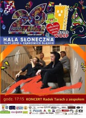 Koncert Radek Tarach z zespołem | WOŚP Ząbkowice Śląskie - 14-01-2018