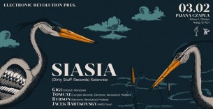 Koncert Electronic Revolution pres. Siasia (Dirty Stuff/Katowice) w Olsztynie - 03-02-2018