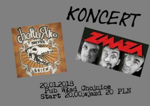 Koncert-Zmaza,Chałturka w Chojnicach - 20-01-2018