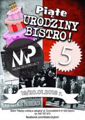 Koncert Meinusch Project na 5 Urodzinach Bistro! w Bytomiu - 20-01-2018