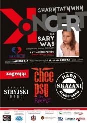 Koncert charytatywny dla Sary Wąs w Nowym Wiśniczu - 20-01-2018