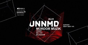 Koncert UNNMD pres. Mordor Muzik x SnowFest Before x Prozak 2.0 w Krakowie - 26-01-2018