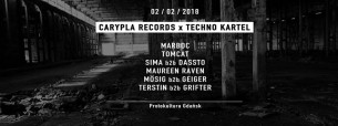 Koncert Carypla Records X Techno Kartel w Gdańsku - 02-02-2018