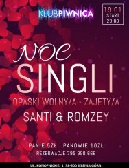 Koncert Noc Singli! // Santi & Romzey w Jeleniej Górze - 19-01-2018