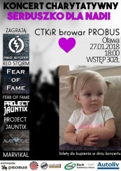 Serduszko dla Nadii - koncert charytatywny w Oławie - 27-01-2018