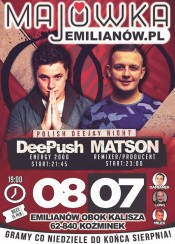 Koncert Matson + Dee Push - Majówka Emilianów - 8 Lipca w Emilianów k. Kalisza - 08-07-2018