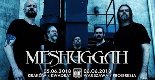 Koncert Meshuggah / 5 VI / "Kwadrat" Kraków - 05-06-2018