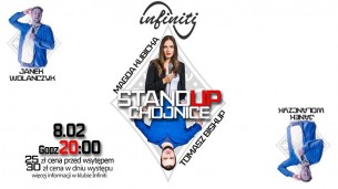 Koncert Stand Up Chojnice- Kubicka, Biskup, Wolańczyk - 08-02-2018