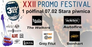 Bilety na 1. Półfinał XXII PROMO Festival - Stara Piwnica - wstęp wolny!