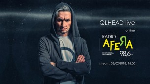 QLHEAD Live - Koncertowe Studio Radio Afera (stream / online) w Poznaniu - 03-02-2018