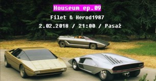 Koncert Houseum ep.09 / Filet & Herod1987 w Krakowie - 02-02-2018