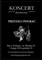 Koncert Przyszli Pograć w Barze w Niwkach - 03-02-2018