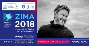 Koncert Andrzej Piaseczny, Pijalnia Główna w Krynicy-Zdroju w Krynicy Zdrój - 03-02-2018
