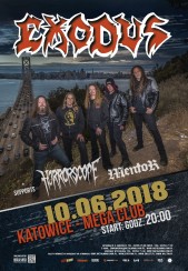 Bilety na koncert Exodus + support w Katowicach - 10-06-2018