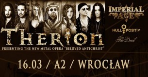 Koncert Therion + Imperial age, Null Positiv / 16.03 / A2 Wrocław - 16-03-2018