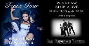 Koncert FENIX TOUR - Batalion d'Amour w Alive we Wrocławiu - 03-02-2018