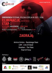 Bilety na Eliminacje (Kraków) EMERGENZA FESTIVAL PL Alchemia 3