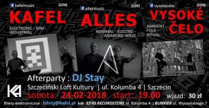 Kafel - Alles - Vysoké Čelo / koncert w Szczecinie - 24-02-2018
