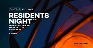 Koncert Residents Night - Tanz Bar w Szczecinie - 20-01-2018