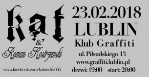 Koncert KAT & Roman Kostrzewski/ Lublin/ Graffiti - 23-02-2018