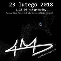 Koncert w MUSTANGPUB w Poznaniu - 23-02-2018