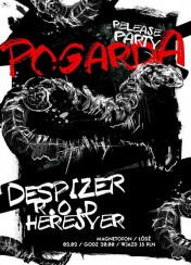 Koncert Pogarda - Despizer, R.O.D, TBA - 02/02 Łódź, Magnetofon - 02-02-2018