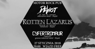 Koncert DeWot / Rotten Lazarus / tba w Słupsku - 27-01-2018