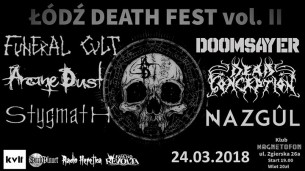 Koncert Łódź Death Fest vol.2 - 24-03-2018