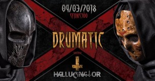 Koncert DRUMATIC X with Hallucinator l Anniversary edition w Sopocie - 09-03-2018