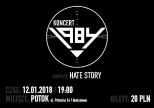1984 Koncert w Stolicy w Warszawie - 12-01-2018