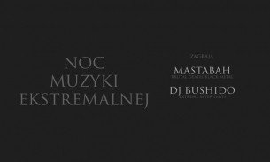 Koncert Mastabah, After Party - DJ Bushido w Malborku - 16-02-2018