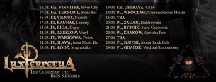Koncert Lux Perpetua / SteelFire / Drauggard - Żagań, Elektrownia - 20-04-2018