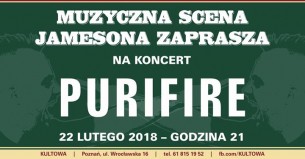 Koncert Purifire w Poznaniu - 22-02-2018